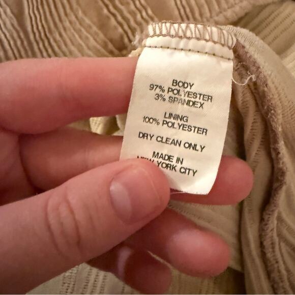 RTR Hunter Bell Ava Pleated Short Sleeve Rose Gold Top‎ Sz L - Picture 7 of 9